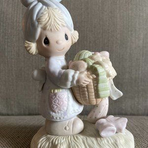 Precious Moments Figure-Be Not Weary in Well Doing